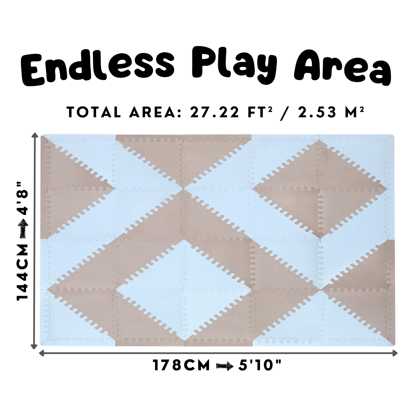WUNDERKIND - The Customizable Play Space Every Kid Needs | Powder Blue