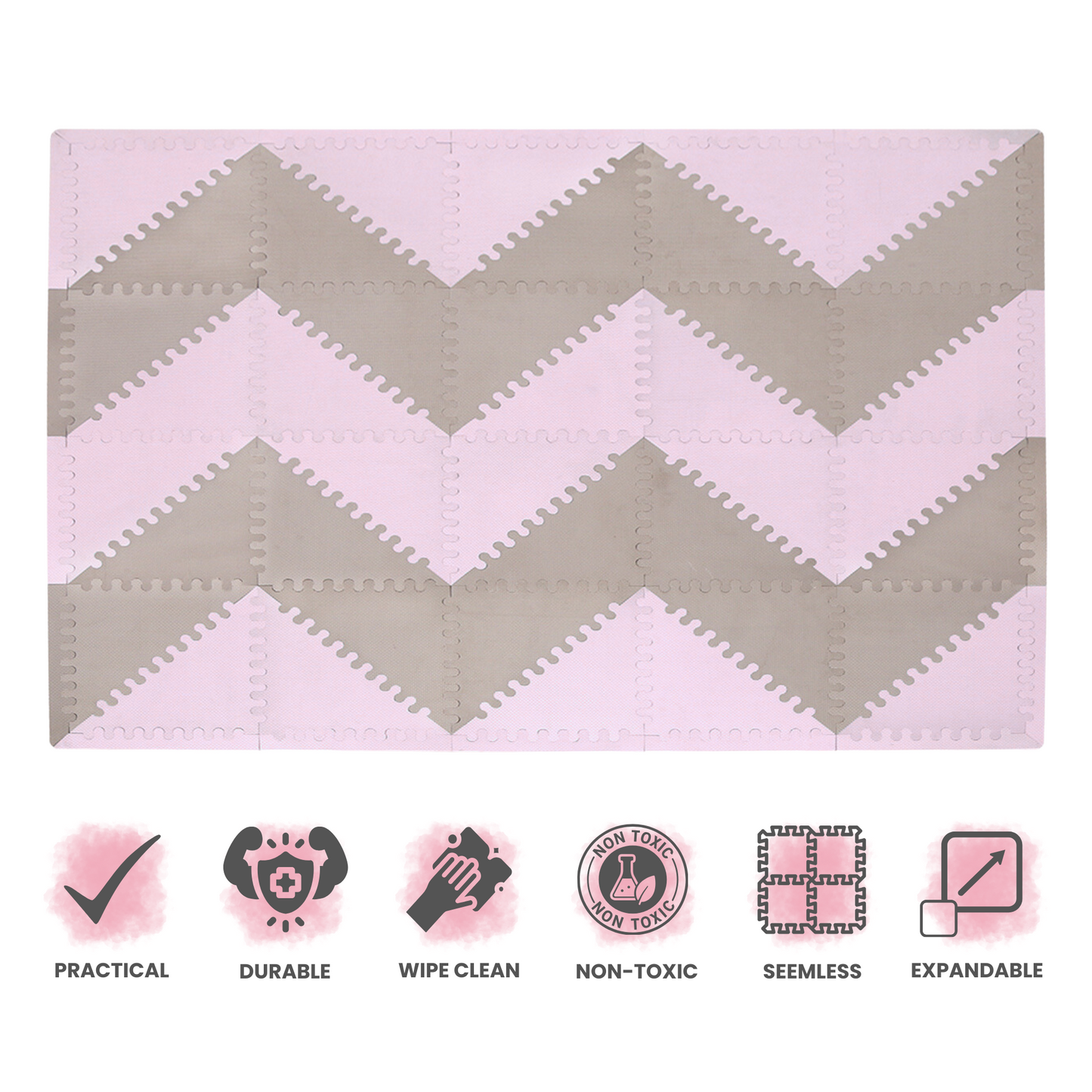 WUNDERKIND - The Customizable Play Space Every Kid Needs | Blush Pink