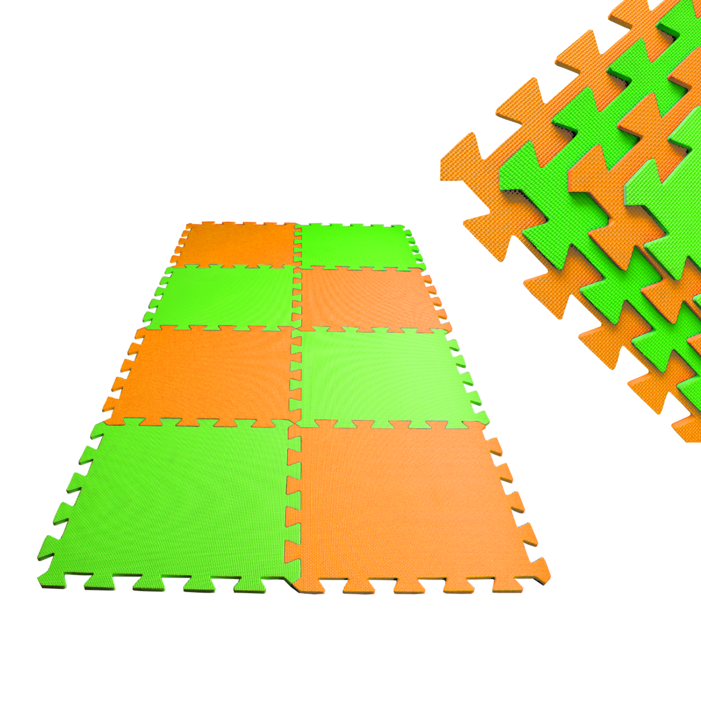 20mm Thick Multi-Coloured Mats | Pack of 8 | Wide Range of Colour Combinations
