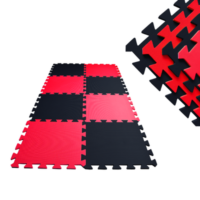 10mm Thick Multi-Coloured Mats | Pack of 8 | Wide Range of Colour Combinations